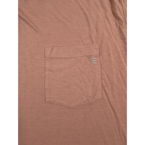 Free Fly Mens Lightweight Bamboo Hoodie Sz XL Pink Stretch Pullover Thumb Holes - Picture 5 of 10